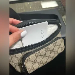 Gucci Belt Bag Neutral GG Supreme Silver Tone Hardware. Colorado Pawn