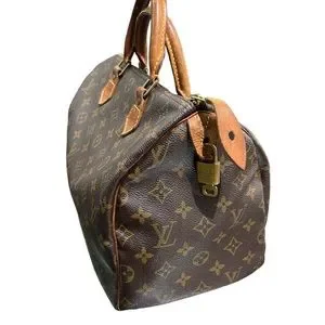 Louis Vuitton Monogram Speedy 30 With Lock And Key Colorado Pawn