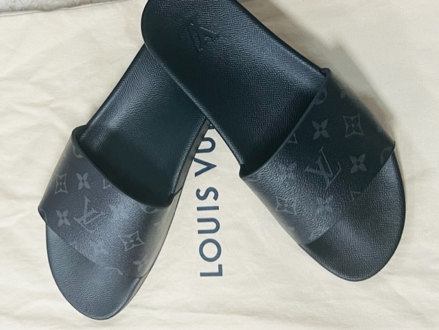 Louis Vuitton Waterfront Mule Slides- Like New!